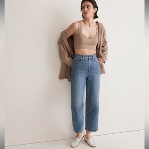 Madewell The Perfect Vintage Wide-Leg
Crop Jean